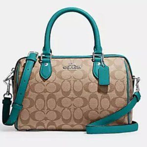 Coach - Rowan Satchel In Signature Canvas (NWT)